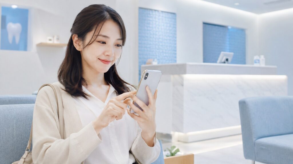 スターホワイトニングを初めて利用する人のイメージ